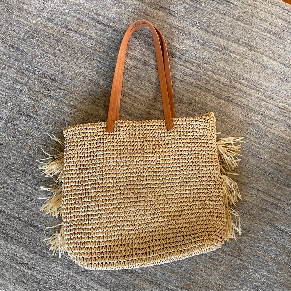 UNIVERSAL THREADS • Straw Tote - Picture 9 of 15